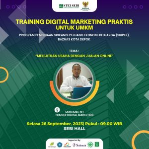 Training Digital Marketing Praktis Untuk UMKM